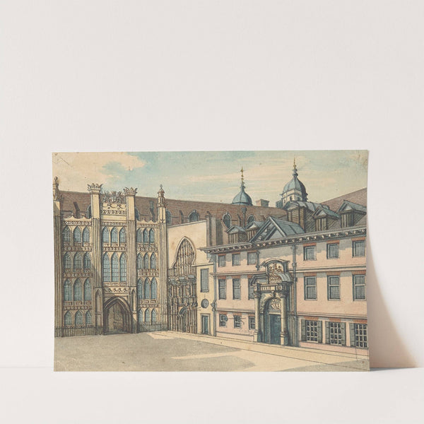 Guildhall (between 1794 and 1800) by Samuel Ireland