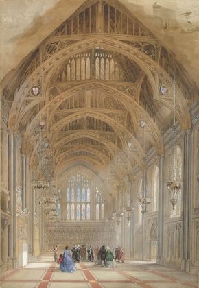 Guildhall, London; The Great Hall, Facing East