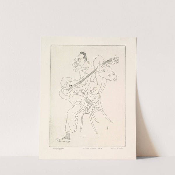 Guitar Player (1935–39) by Fred Becker