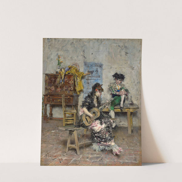 Guitar Player by Giovanni Boldini