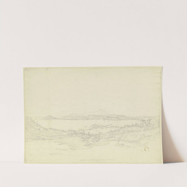 Gulf of Baia with Ischia by Theodor Pelissier