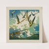 Gulls and Spray by Eva Auld Watson