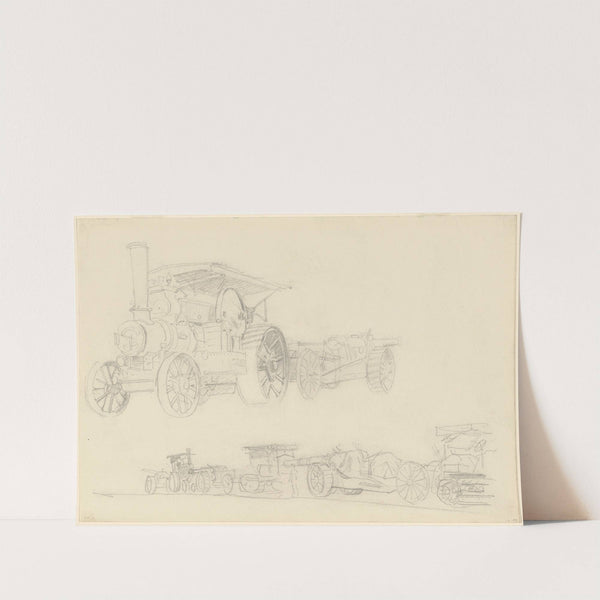 Gun Carriages, France by John Singer Sargent