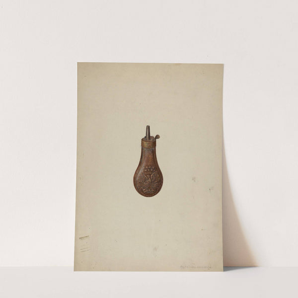 Gun Powder Flask by Christabel Scrymser