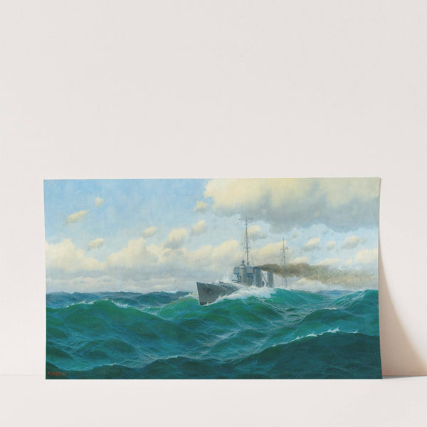 Gunboat on the High Seas by Max Jensen