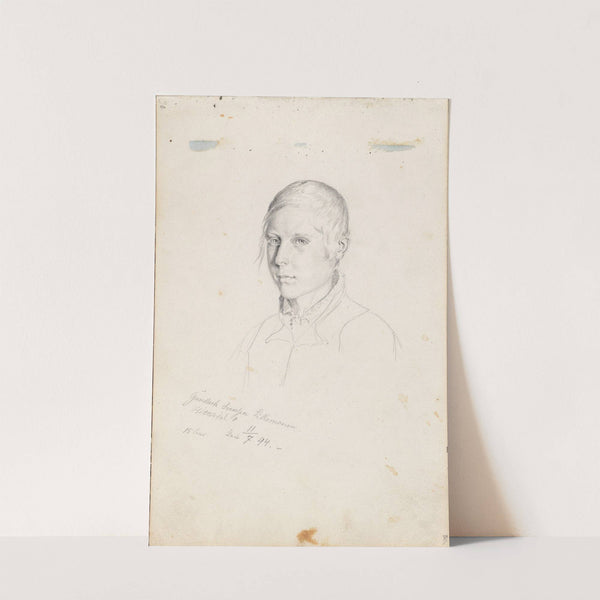 Gunleik Svendsen Lillemoen, Heddal (1844) by Adolph Tidemand