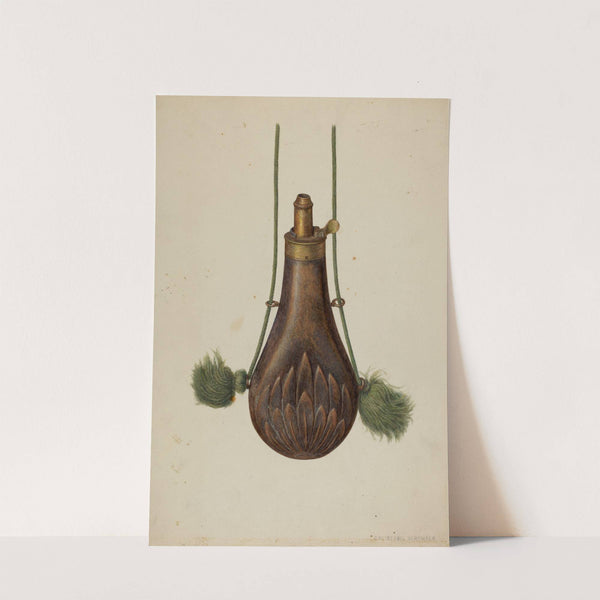 Gunpowder Flask by Christabel Scrymser