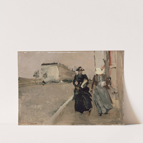 Gust of wind by George Hendrik Breitner