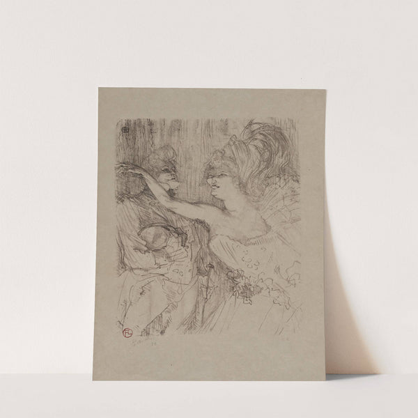 Guy and Mealy, in ‘Paris qui Marche’ (1898) by Henri de Toulouse-Lautrec