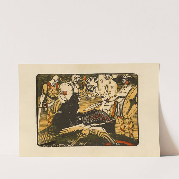 Guynemer parmi les héros (Georges Guynemer among the Heroes) (1920) by Maurice Busset