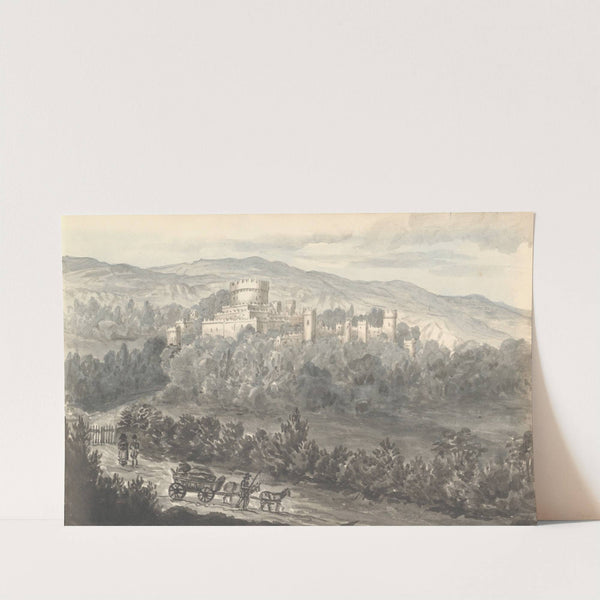 Gwrich Castle from the Road August 1830 by Anne Rushout