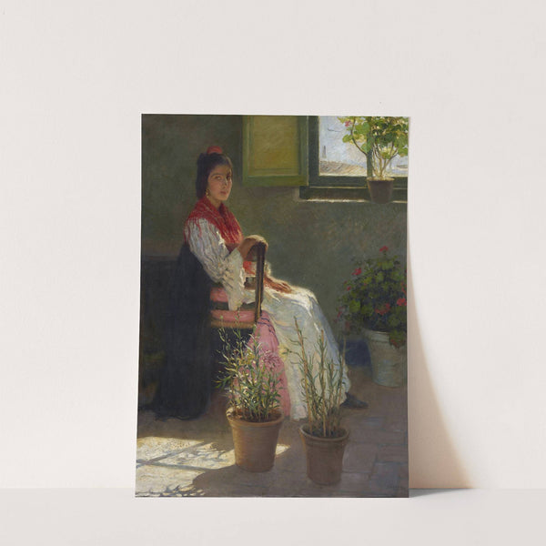 Gypsy and Sunlight (Gitana y Sol) (1909) by Francis Luis Mora