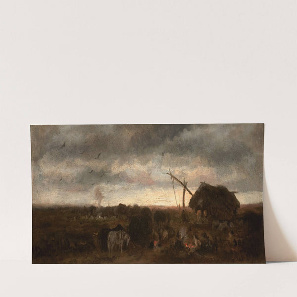 Gypsy Camp II (1867) by Maksymilian Gierymski