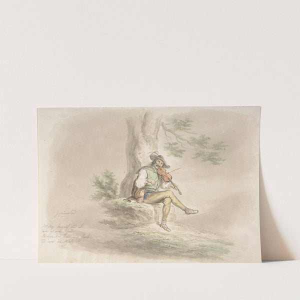 Gypsy Fiddler by Monogrammist CG