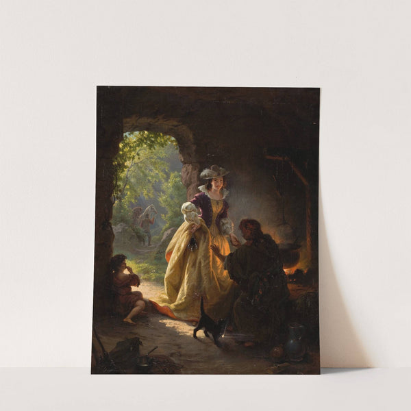 Gypsy Fortune Teller by Daniel Maclise