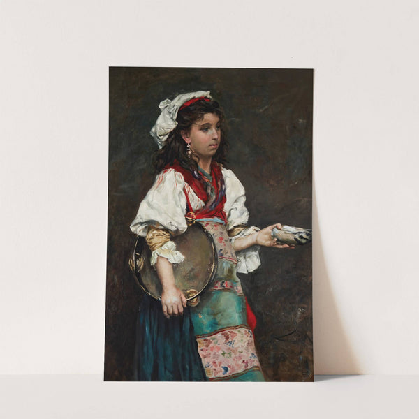 Gypsy Girl (also titled Spanish Girl) by Julius Leblanc Stewart