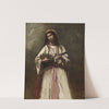Gypsy Woman with Mandolin by Jean-Baptiste-Camille Corot
