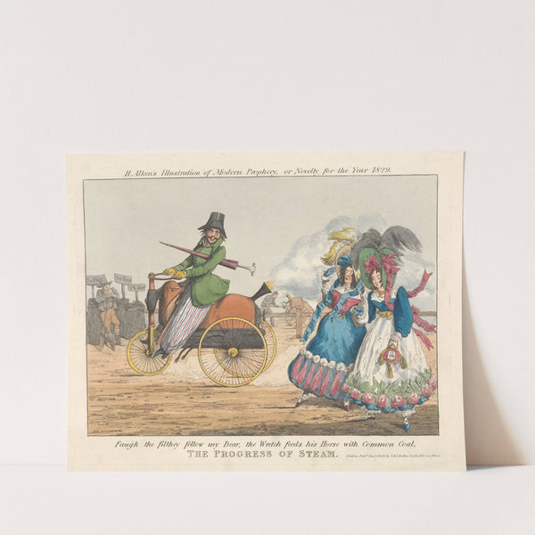 H. Alken’s Illustration of Modern Prophecy, or Novelty for the Year 1829 (1829) by Henry Thomas Alken