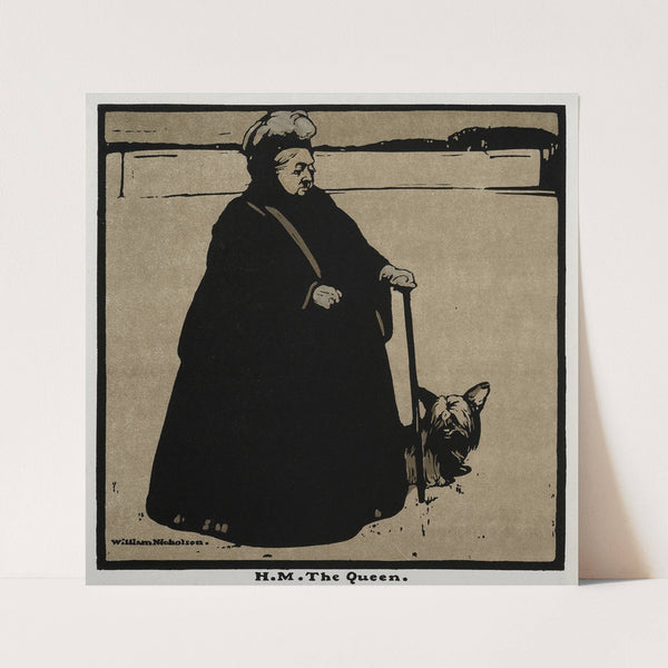 H. M. the Queen (1897) by William Nicholson