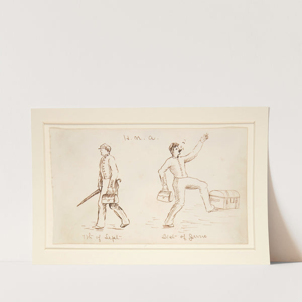 H.N. Academy (1877) by Frederic Remington