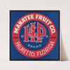 H & P Brand Fruit Label (1930-1950)