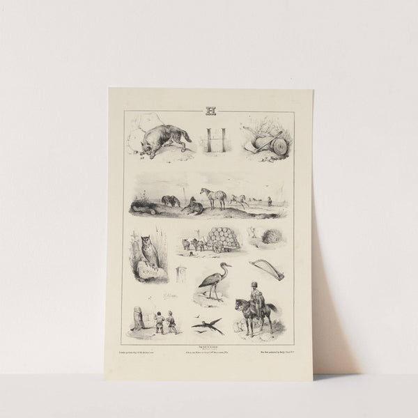 H (1833) by Victor Adam