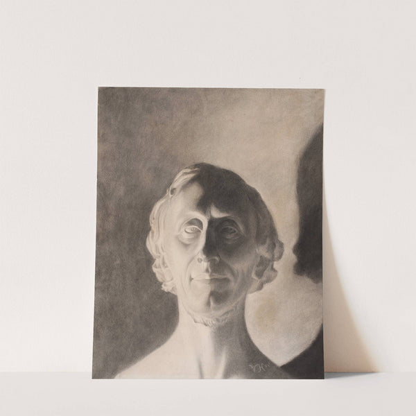 H.W. Bissens portrætbuste af H.C. Andersen (1905) by Vilhelm Hammershøi