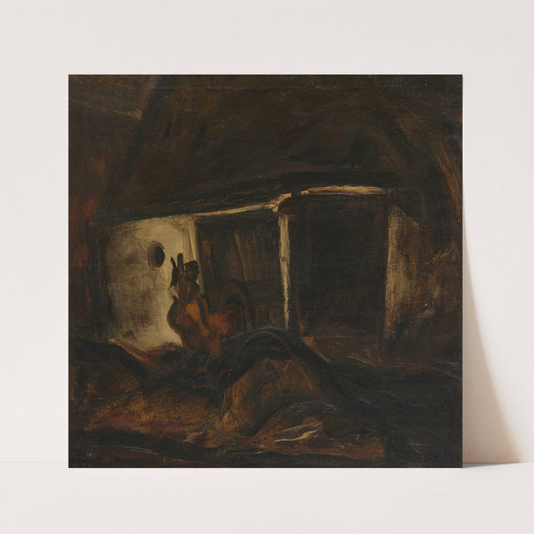 Haan op mesthoop (1927) by Constant Permeke