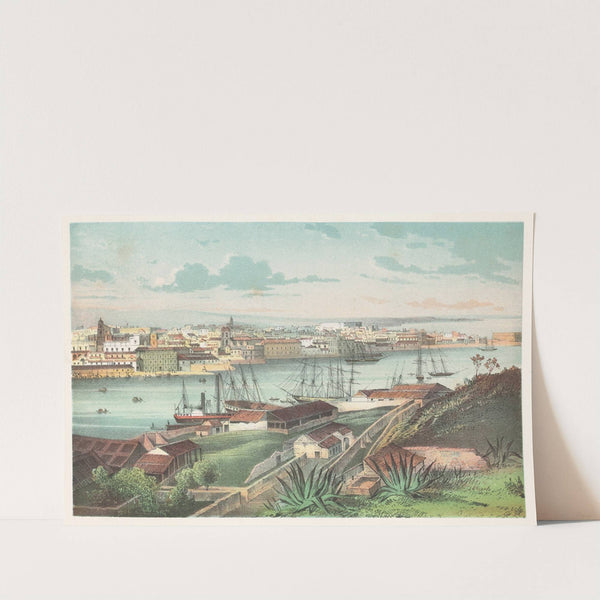 Habana. (1855) by Pierre Toussaint Frédéric Mialhe