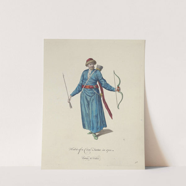 Habit of a crim Tartare, in 1700. Tartare de Crimee. (1757-1772) by Charles Grignion