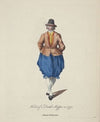 Habit of a Dutch skipper in 1770. Matelot Hollandois. (1757-1772)