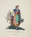 Habit of a Finland girl in 1768. Fille de Finlande. (1757-1772)