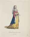 Habit of a lady in Rome in 1626. Dame de Rome. (1757-1772)
