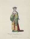 Habit of a lady of China in 1700. Autre dame Chinoise. (1757-1772)