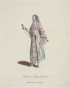 Habit of a lady of Indostan. Femme des Indes Orientales. (1757-1772)