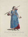 Habit of a lady of Persia from a modern painting. Dame Persiane. (1757-1772)