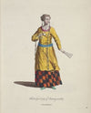 Habit of a lady of Tartary in 1667. Dame de Tartarie. (1757-1772)