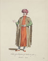 Habit of a merchant of Arabia in 1568. Merchant Arabe. (1757-1772)