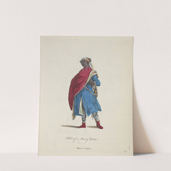 Habit of a Moor of Arabia. Maure d’Arabie. (1757-1772) by Charles Grignion