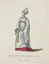 Habit of a noble lady of Caramania in 1581. Dame de Caramanie. (1757-1772)