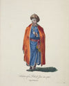 Habit of a Polish Jew in 1768. Juif Polanais. (1757-1772)