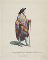 Habit of a Spaniard of Montevideo in South America in 1764. Espagnol de Montevideo (1757-1772)