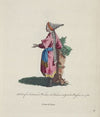 Habit of a Tartarian woman in Kasan subject to Russian in 1768. Tartare de Kasan. (1757-1772)