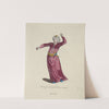 Habit of a Turkish dancer in 1700. Danceur Turc. (1757-1772) by Charles Grignion