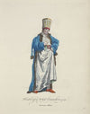 Habit of a white eunuch in 1749. Eunuque blanc. (1757-1772)