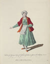 Habit of a young lady of St. John de Patmos, and island in the Archipelago in 1700. Fille de l’Isle de St. Jean de Patmos. (1757-1772)