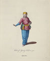 Habit of a young Turk in 1700. Enfant Turc. (1757-1772)