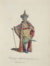 Habit of an ambassador from Siam in 1749. Ambassadeur de Siam. (1757-1772)