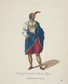 Habit of Cunne Shote a Cherokee Chief. Cunne Shote Chèf des Chiroquois. (1757-1772)