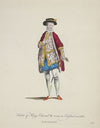 Habit of King Edward VI worn in England in 1550. Le Roi Edouard VI. (1757-1772)